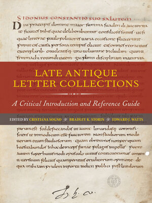 cover image of Late Antique Letter Collections